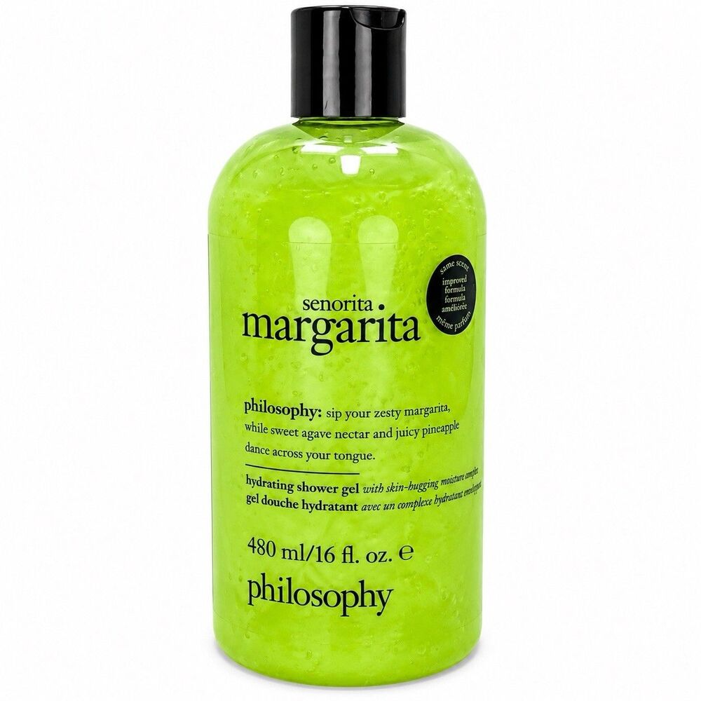 Philosophy Senorita Margarita Shower Gel, Bubble Bath & Shampoo 16 Fl Oz NEW